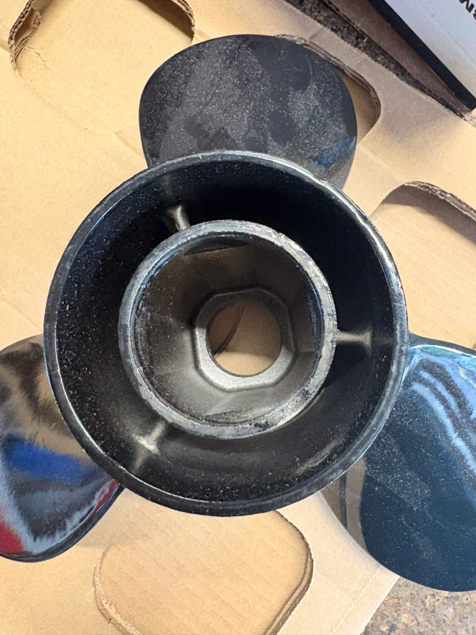 Quicksilver Aluminum Propeller 12.5" x 23P - photo 2