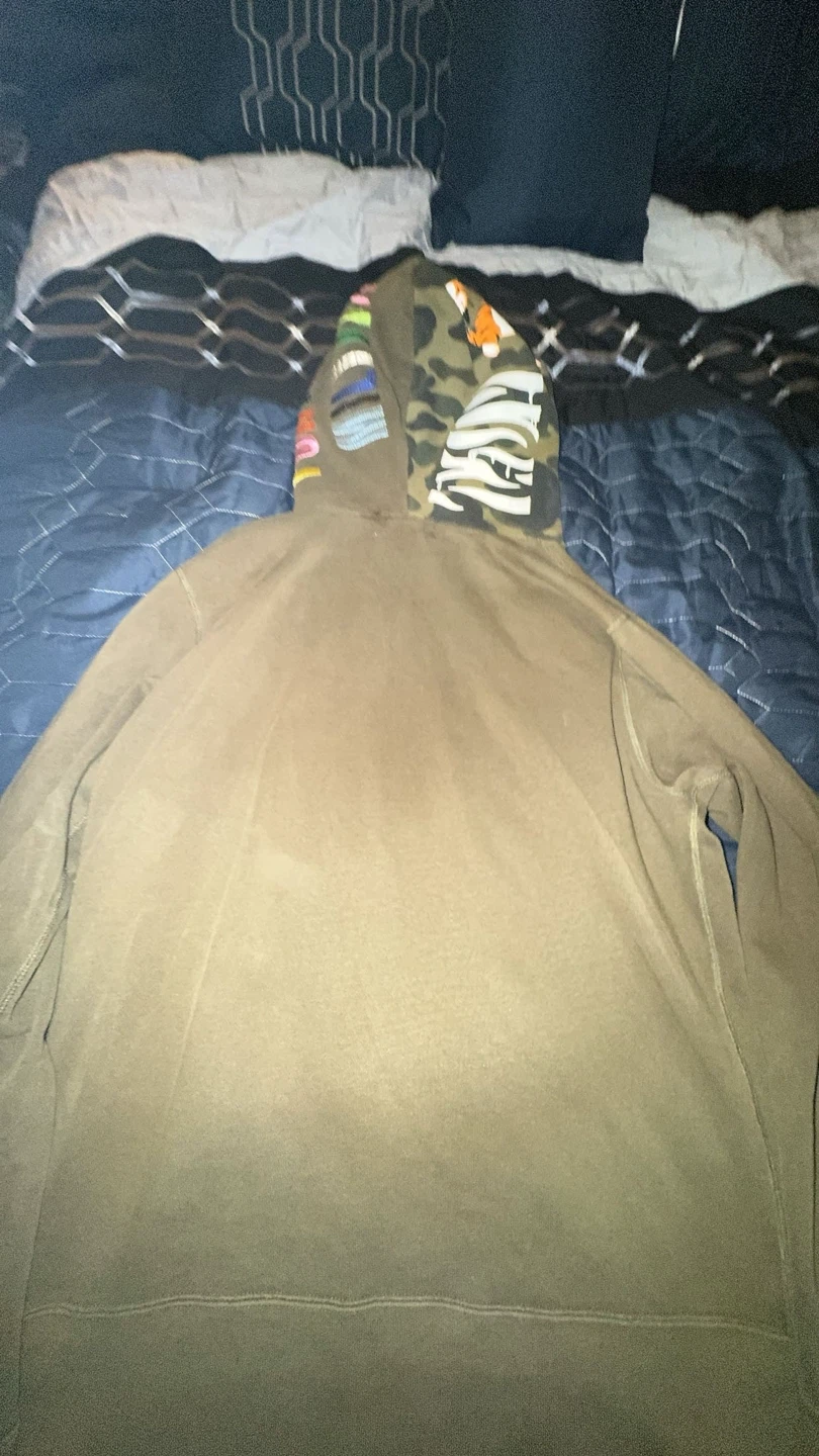 Bape tiger full zip up green - photo 2