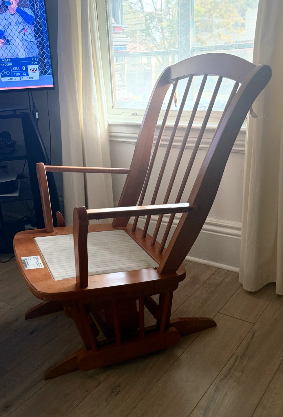 Dutailier Rocking Chair and Ottoman Set