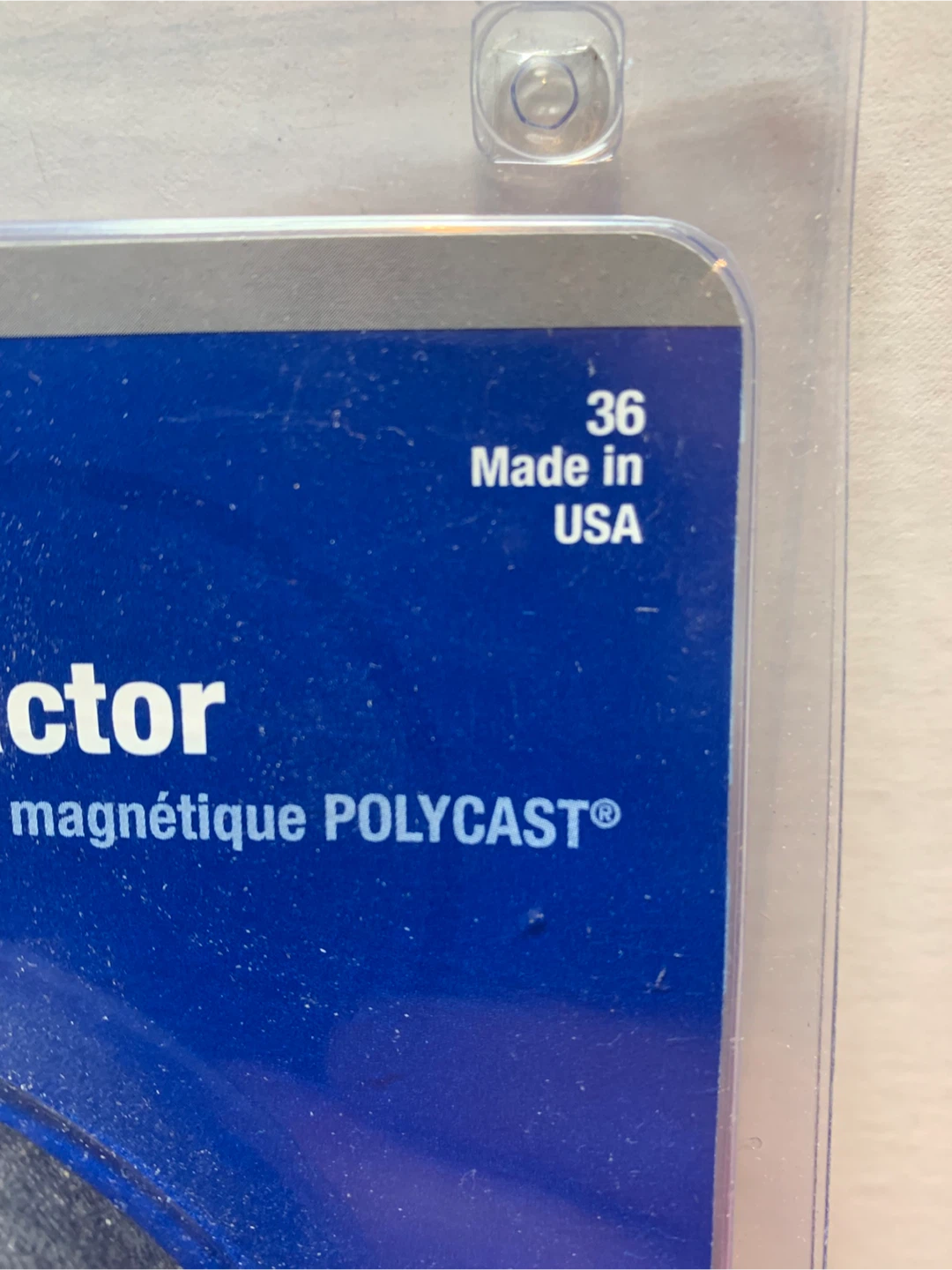 EMPIRE POLYCAST MAGNETIC PROTRACTOR - photo 2