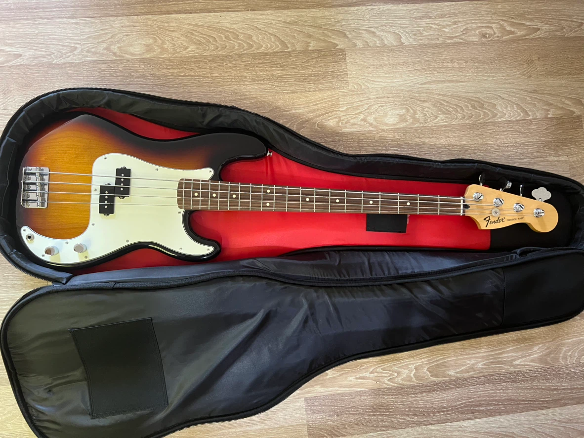 2015 Fender Standard Precision Bass - Brown Sunburst