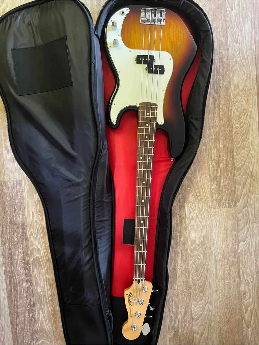 2015 Fender Standard Precision Bass - Brown Sunburst - photo 2