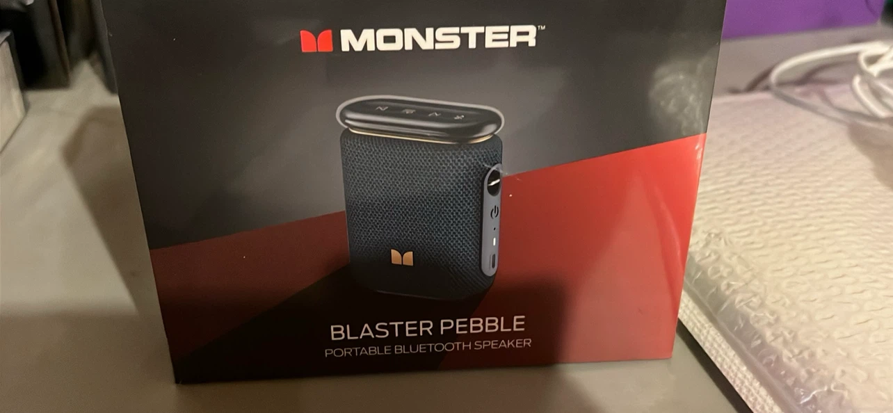 Monster Blaster Pebble Portable Bluetooth Speaker