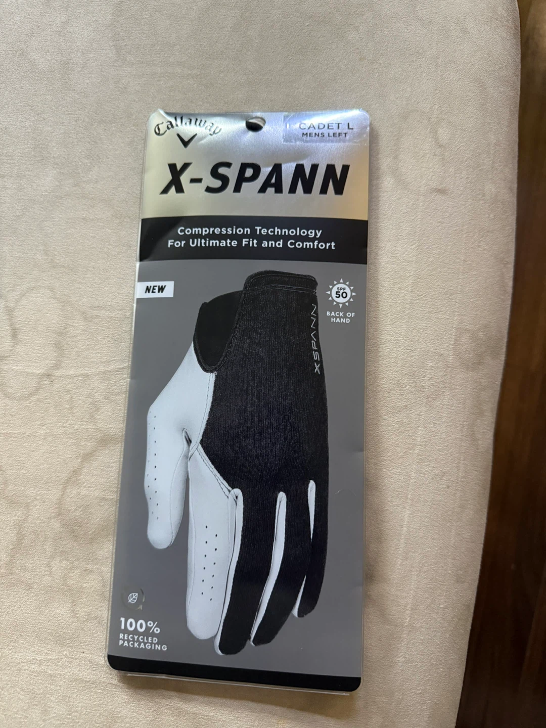 Callaway X-SPANN Cadet L Golf Glove - photo 2