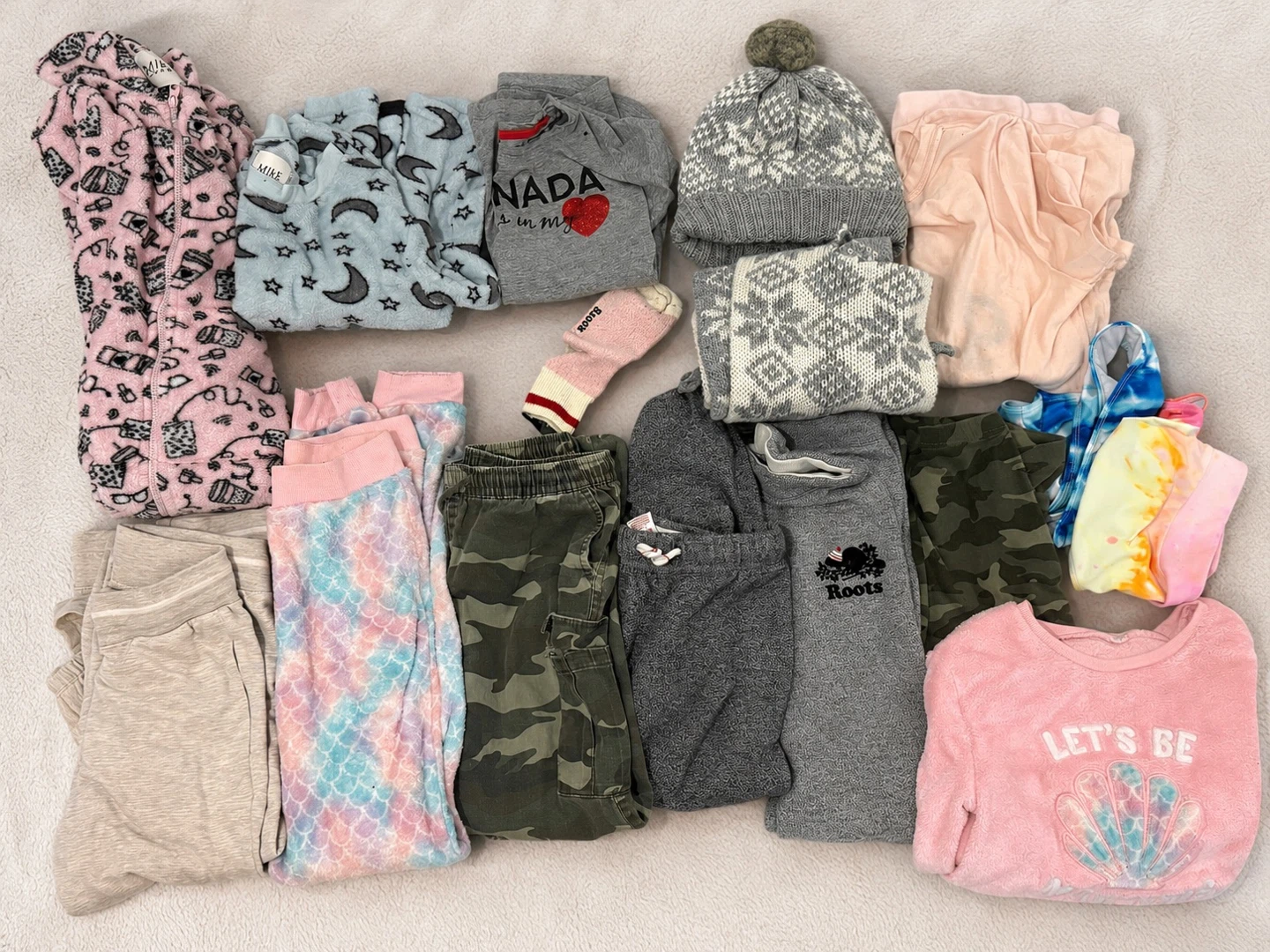 Roots and Mixed Brand Girls Clothing Bundle