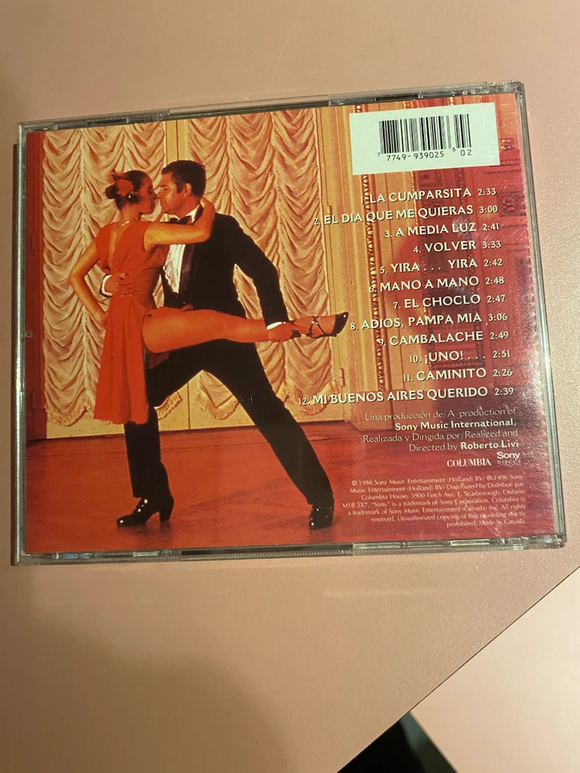 Julio Iglesias Tango CD - photo 2