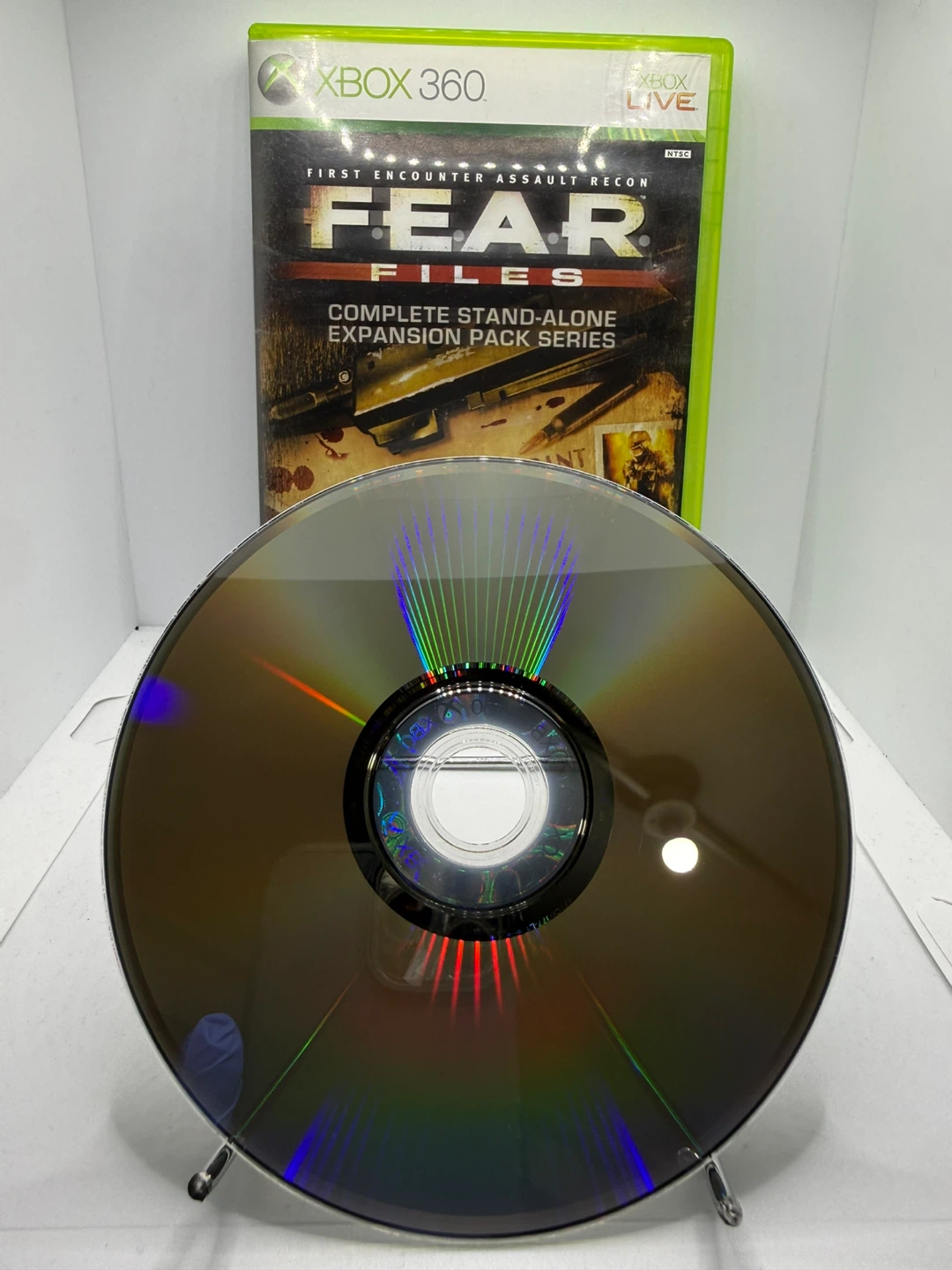 F.E.A.R. Files Expansion Pack Complete Stand-Alone. CIB Xbox 360