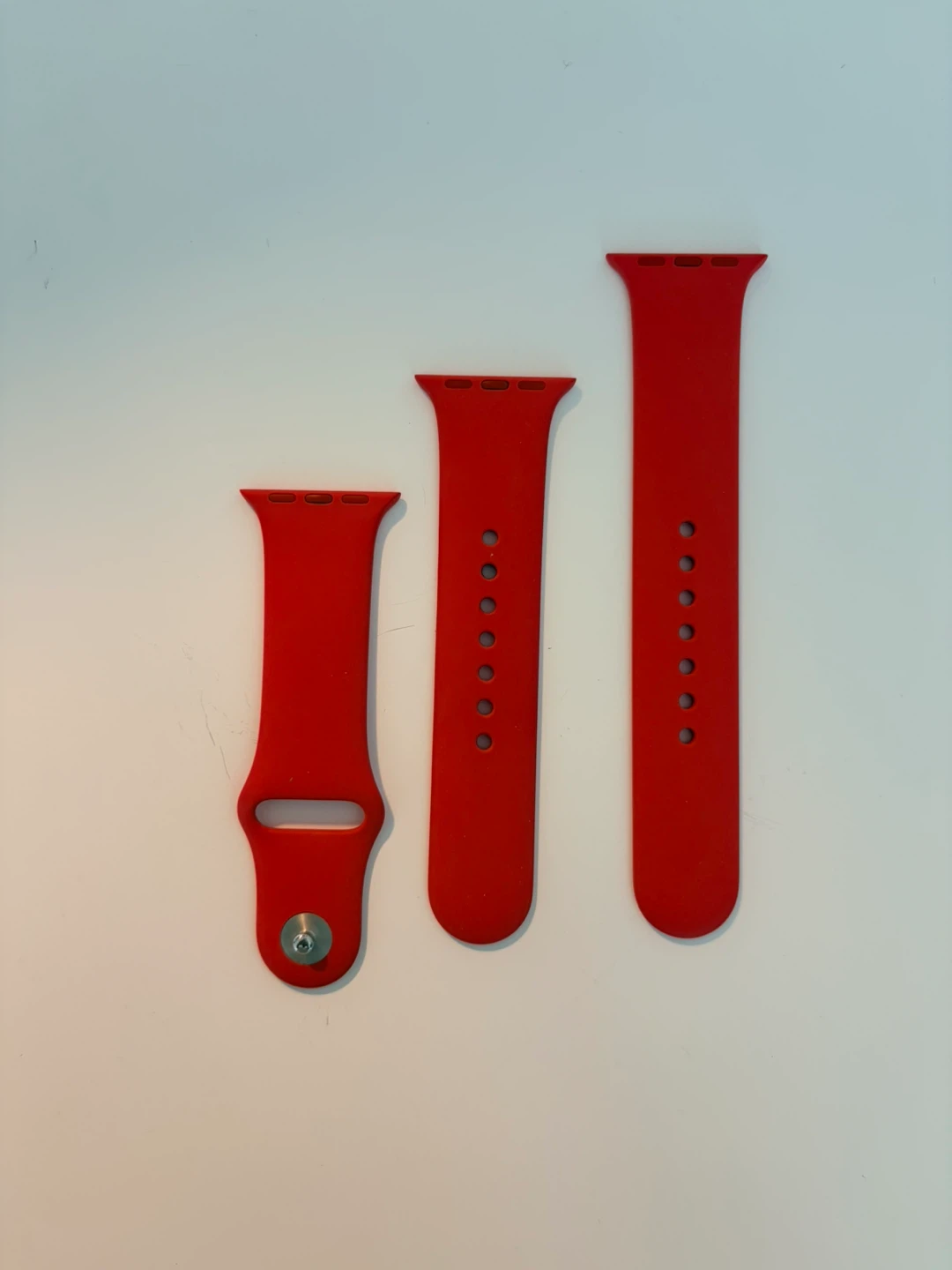 Red Apple Watch Bands (3-Pack)