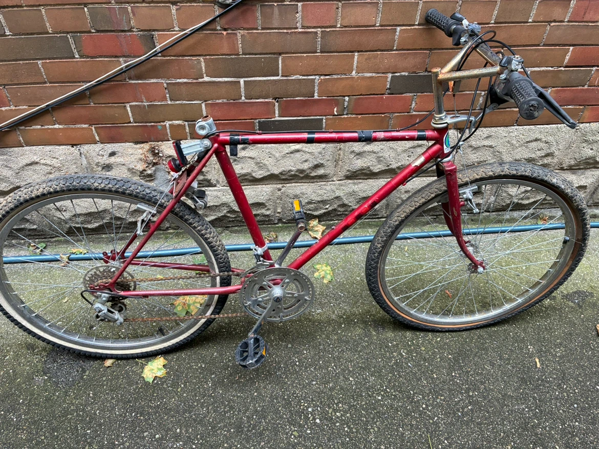 Vintage Columbus Steel Bike sugino gears Bullmoose Bars