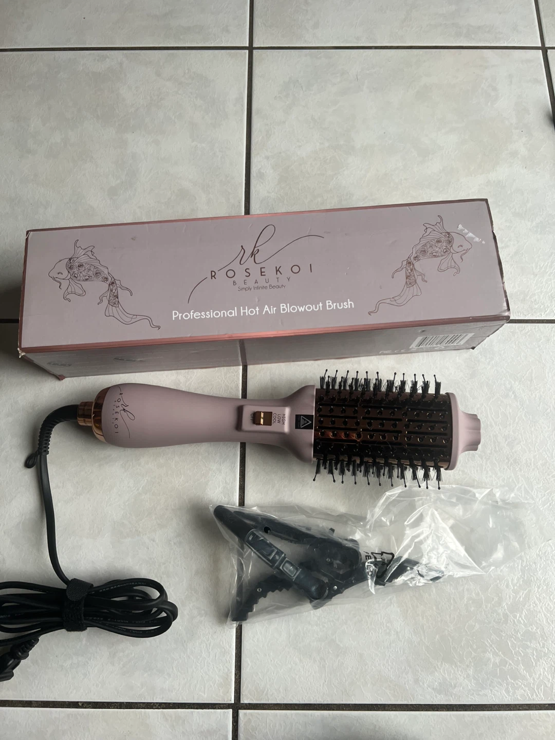 ROSEKOI BEAUTY Professional Hot Air Blowout Brush