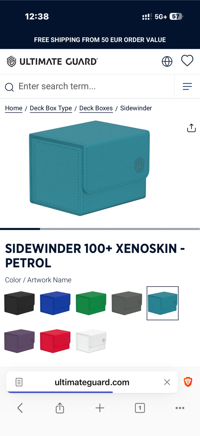 Ultimate Guard Sidewinder 100+