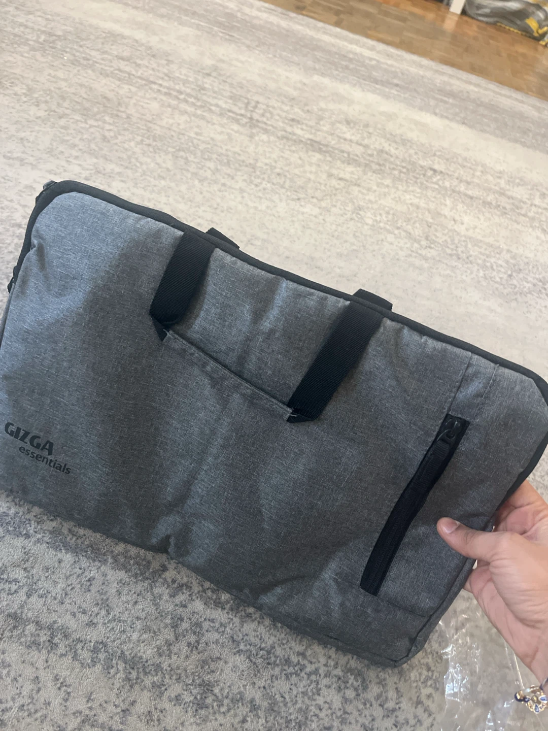 GIZGA Essentials Grey Laptop Bag