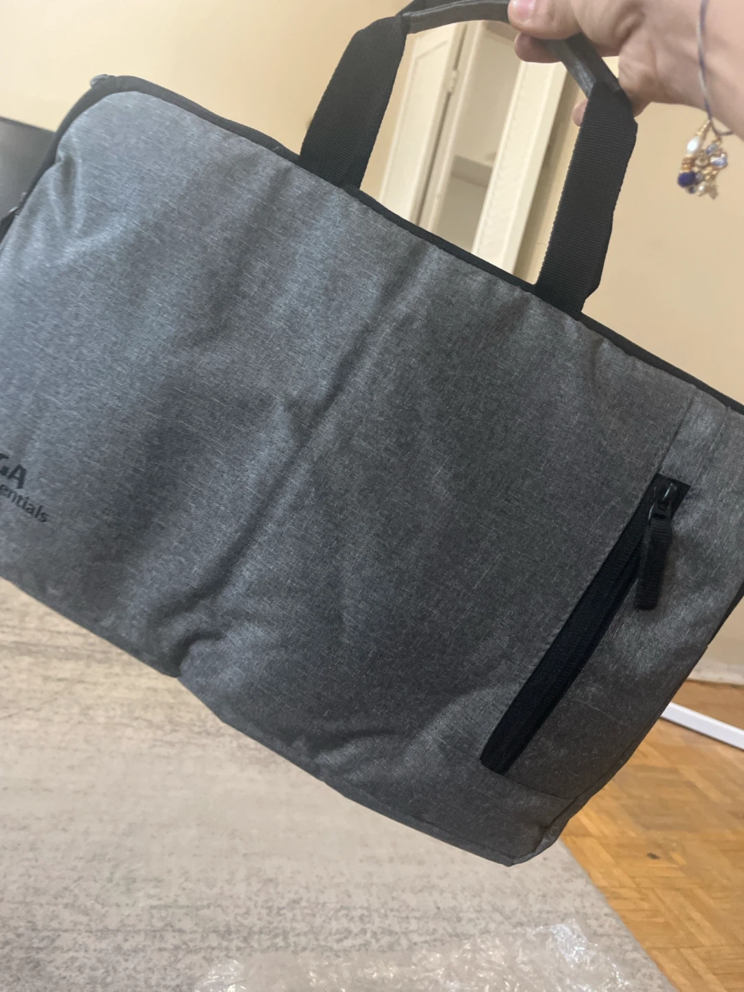GIZGA Essentials Grey Laptop Bag - photo 2
