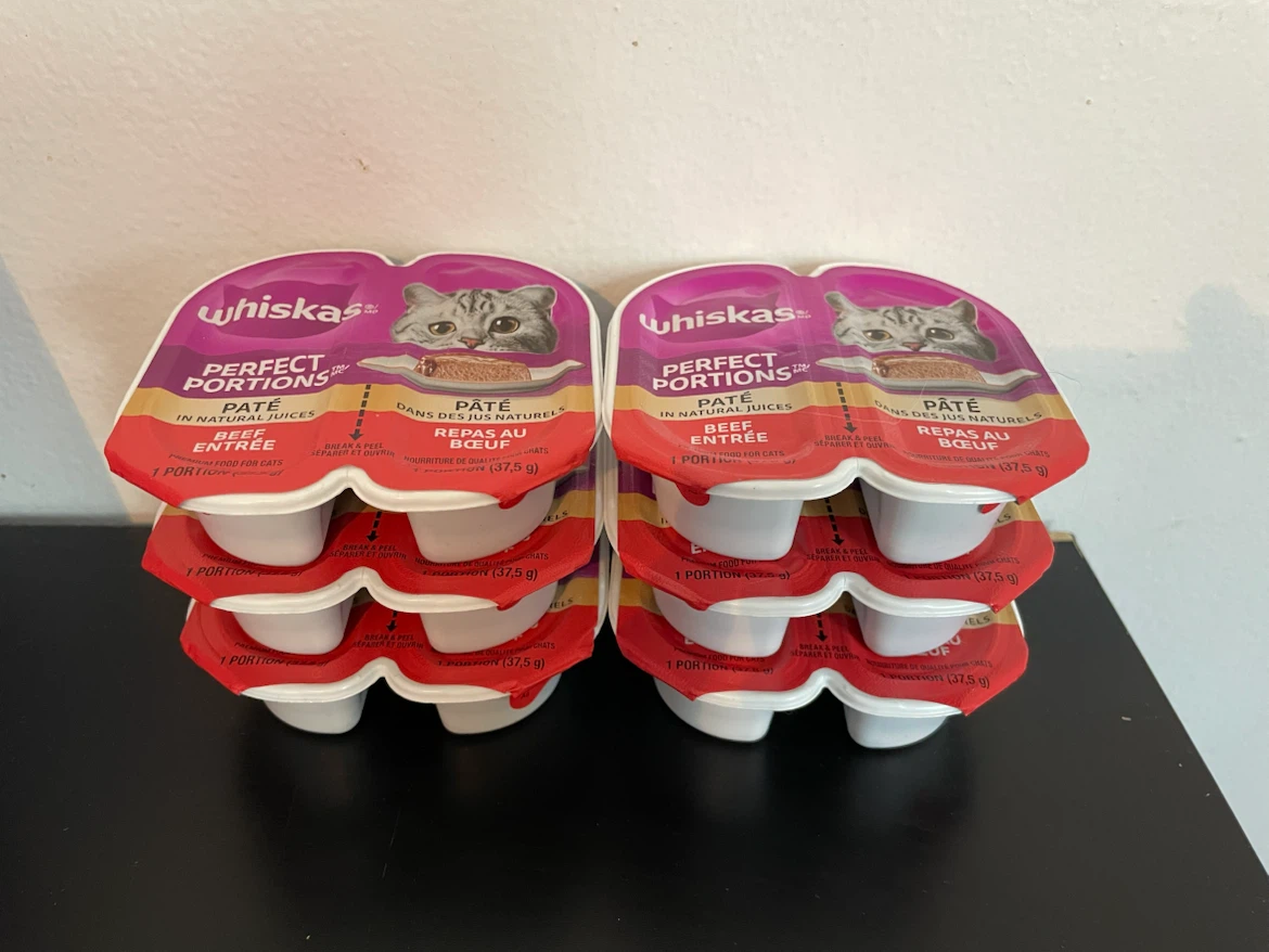 Beef Whiskas Pate Wet Cat Food