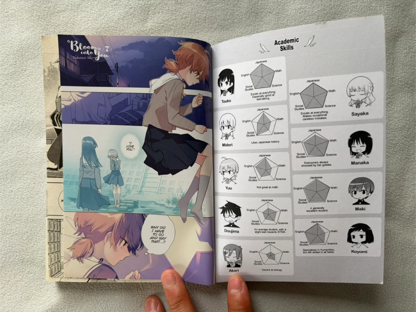 Bloom Into You Volume 7 Manga English - photo 3