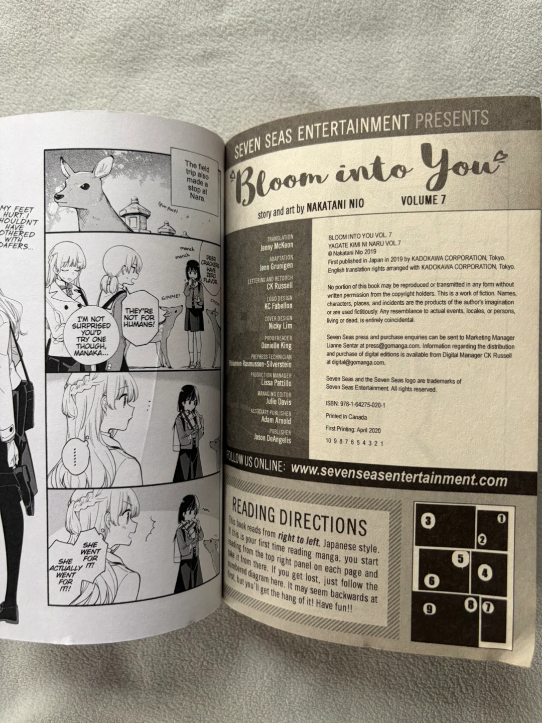 Bloom Into You Volume 7 Manga English - photo 5