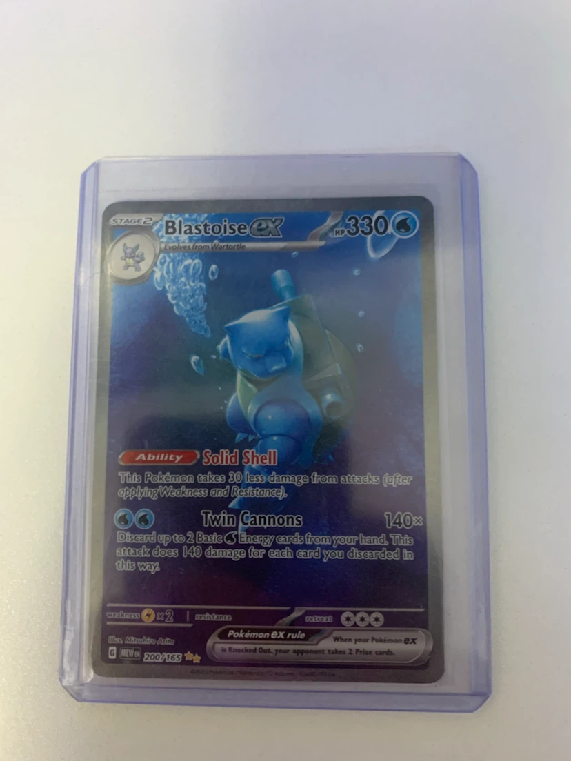 Pokémon Blastoise ex SIR