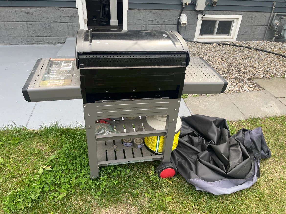 Coleman 3-Burner Propane Grill with Cover - photo 2