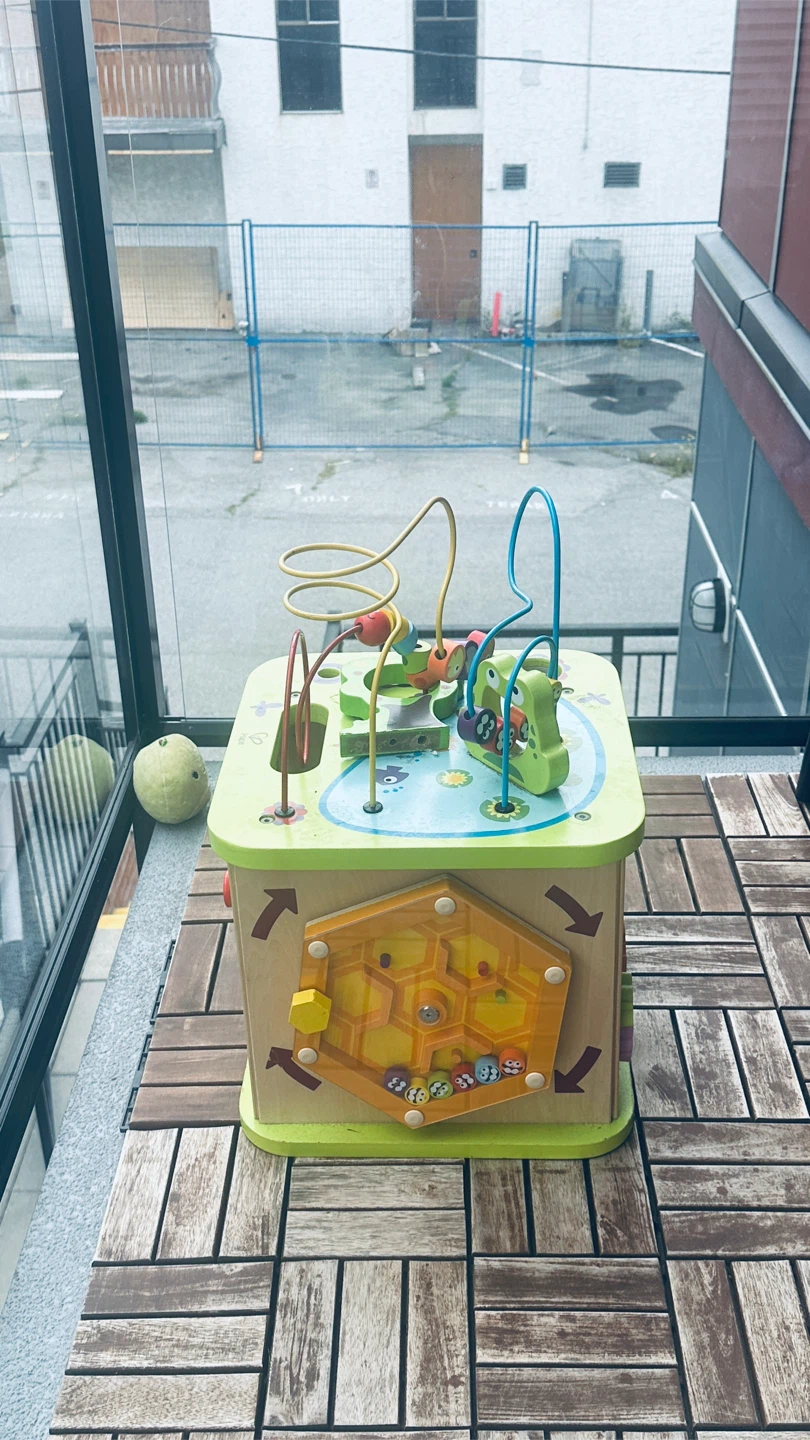 Wooden Activity Cube Toy - photo 3