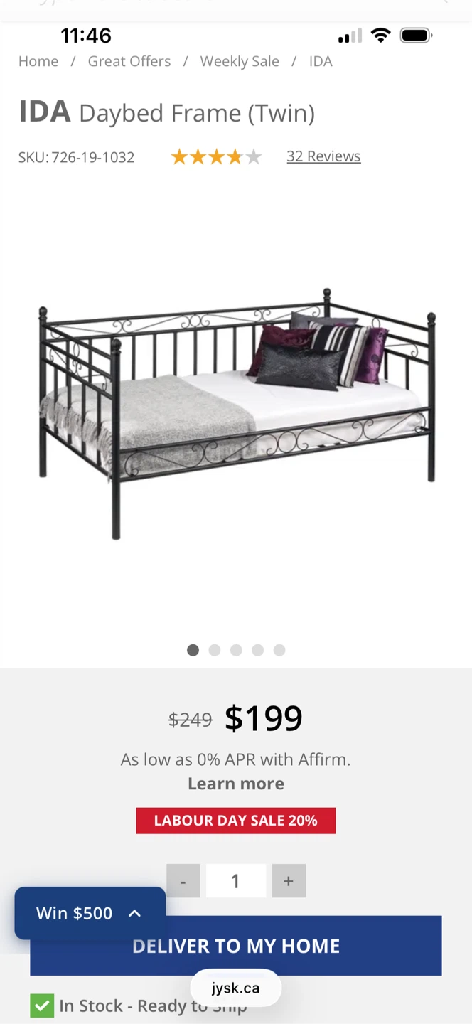 IDA Daybed Frame (Twin)