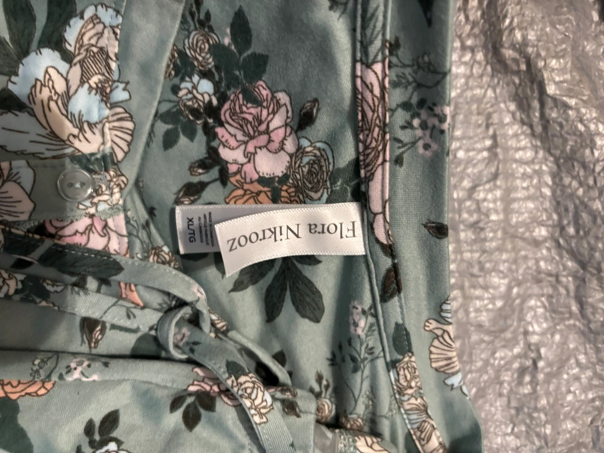 NWOT 2pc Flora Nikrooz Floral pyjamas set XL - photo 2
