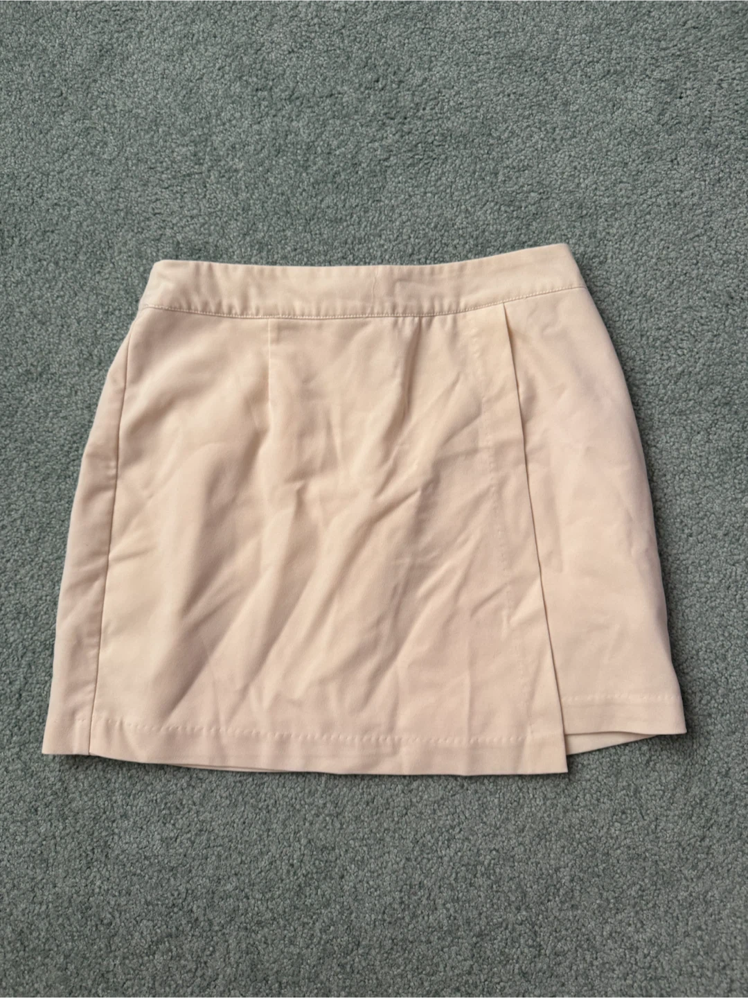Cream Wrap Skort - S