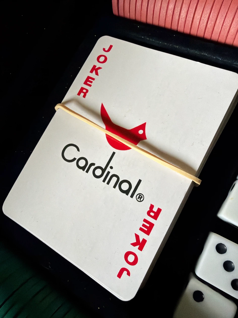 Cardinal poker set in its alumimum case - photo 5