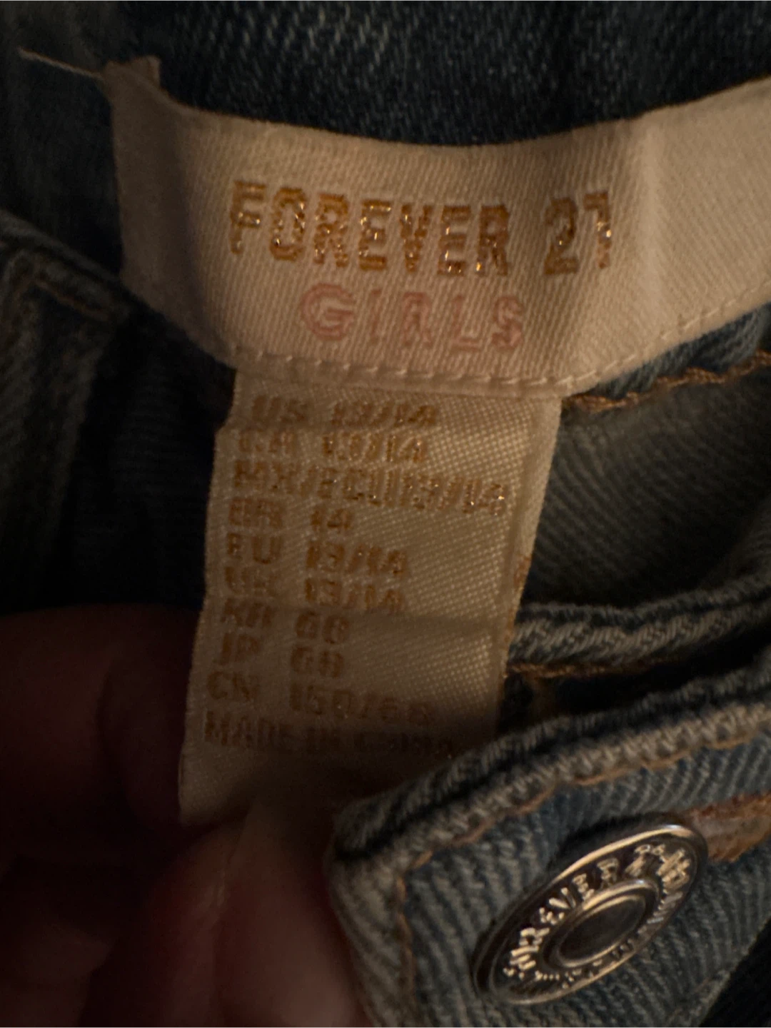 Forever 21 Girls Denim Shorts - photo 2