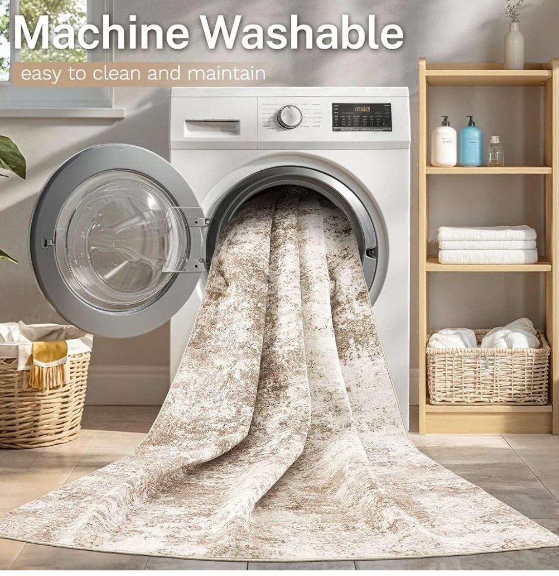 9'x12' Machine Washable Area Rug - photo 4