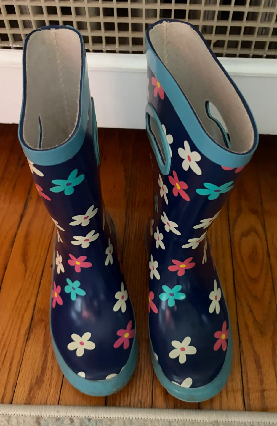 Outbound Kids Floral Rain Boots Size 13
