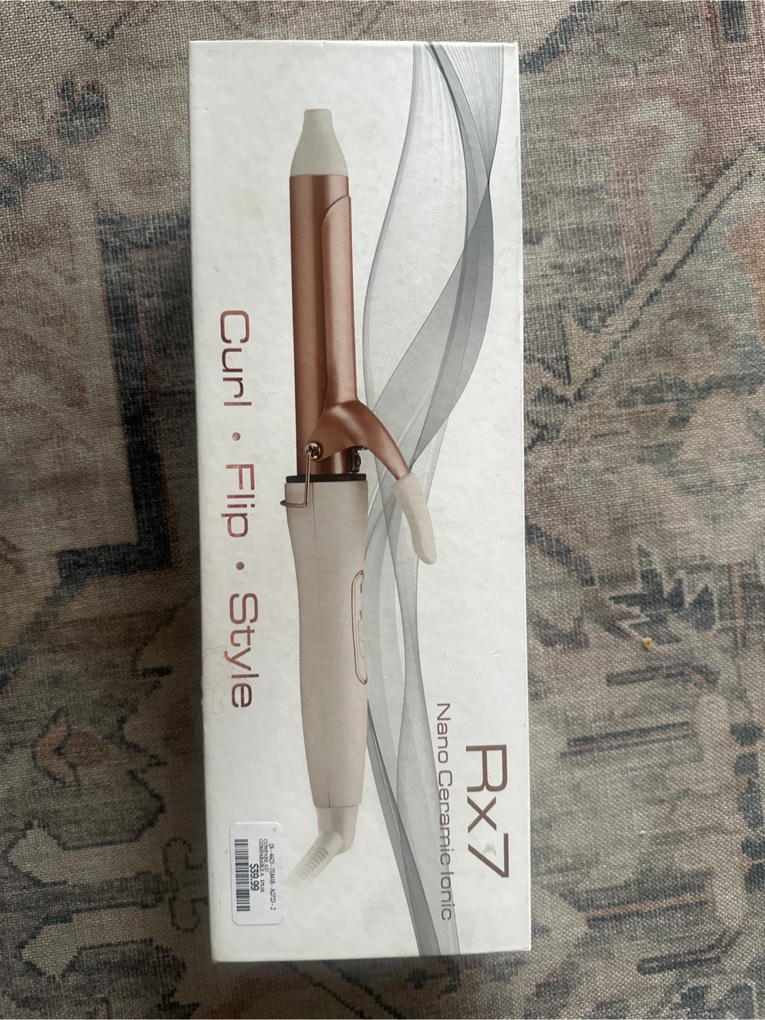 NEW RX7 Nano Ceramic Ionic Professional Salon Styler 1" - photo 2