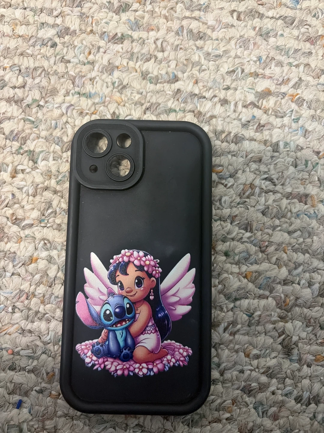iPhone 13 phone Case with Stitch and Lilo Design