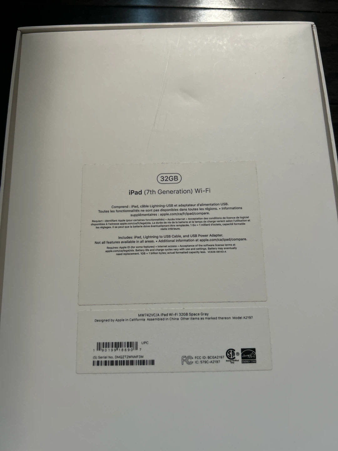 (BOOT LOOP) Apple iPad (7th Generation) Wi-Fi 32GB Space Gray - photo 4