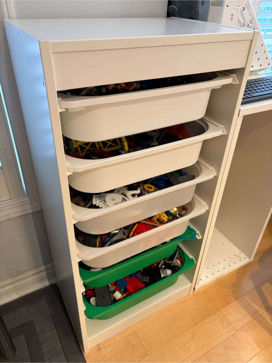IKEA TROFAST Storage Unit with baskets - photo 2