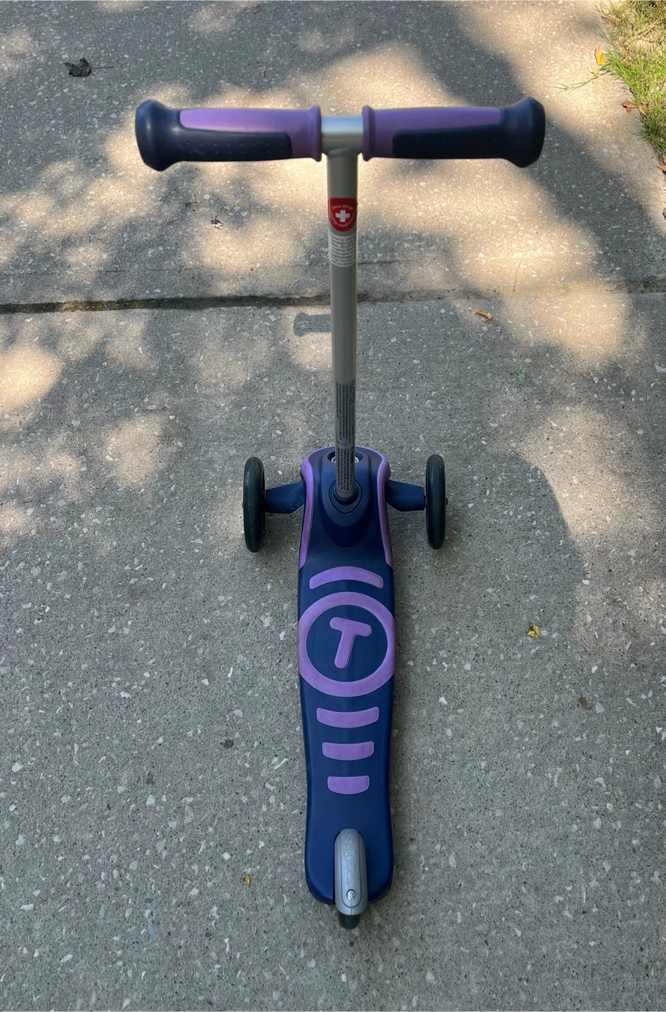 smarTrike T3 3-Wheel Kids Scooter - Purple/Blue (Mint Condition) - photo 3