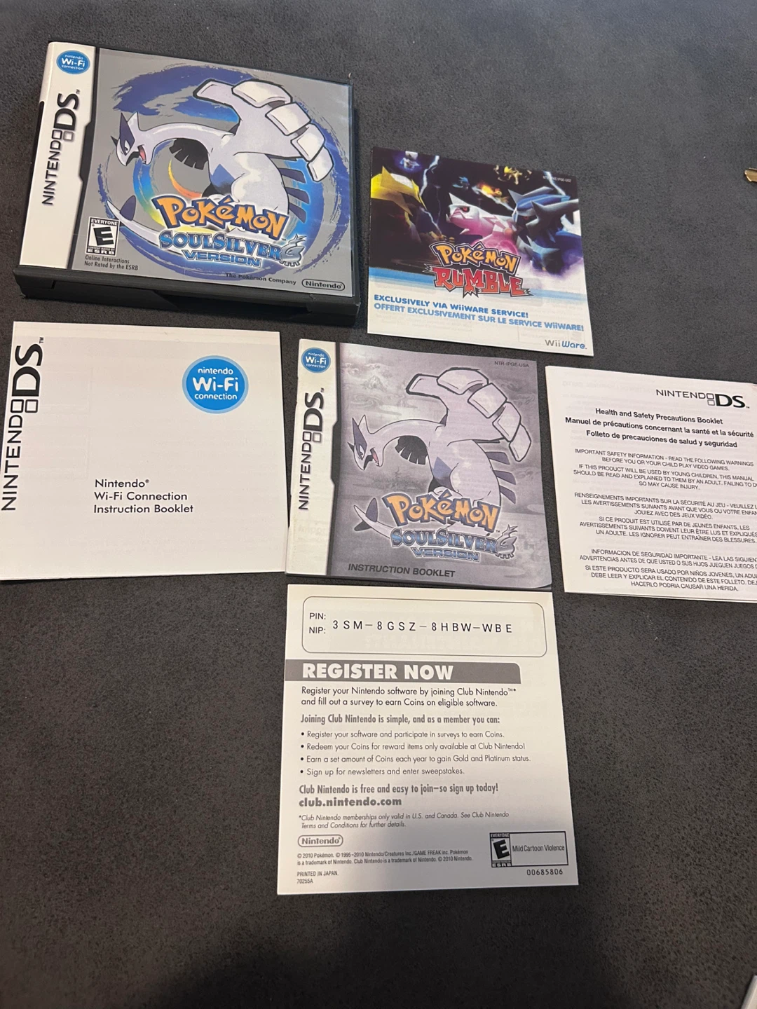 Nintendo DS Pokemon Soulsilver Version Game - photo 2
