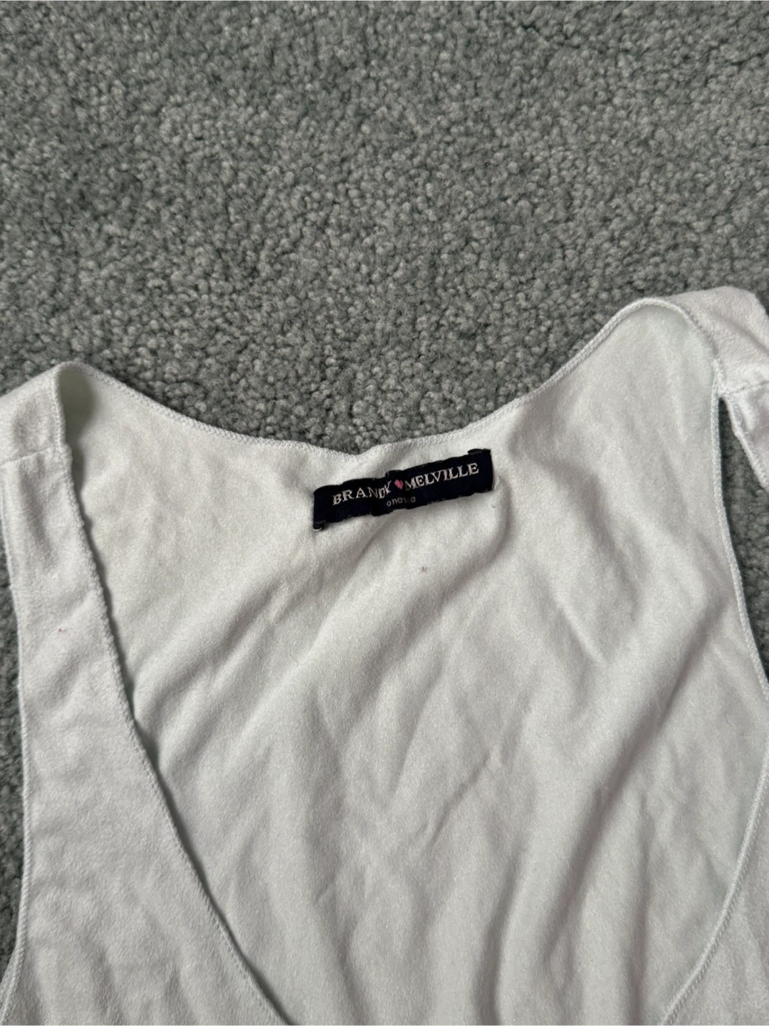 Brandy Melville Pale Green Tank Top - photo 2