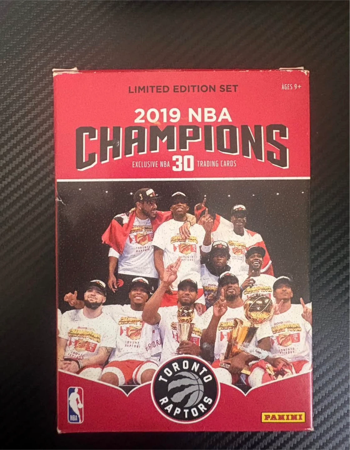 2019 NBA Champions Toronto Raptors Trading Card Set