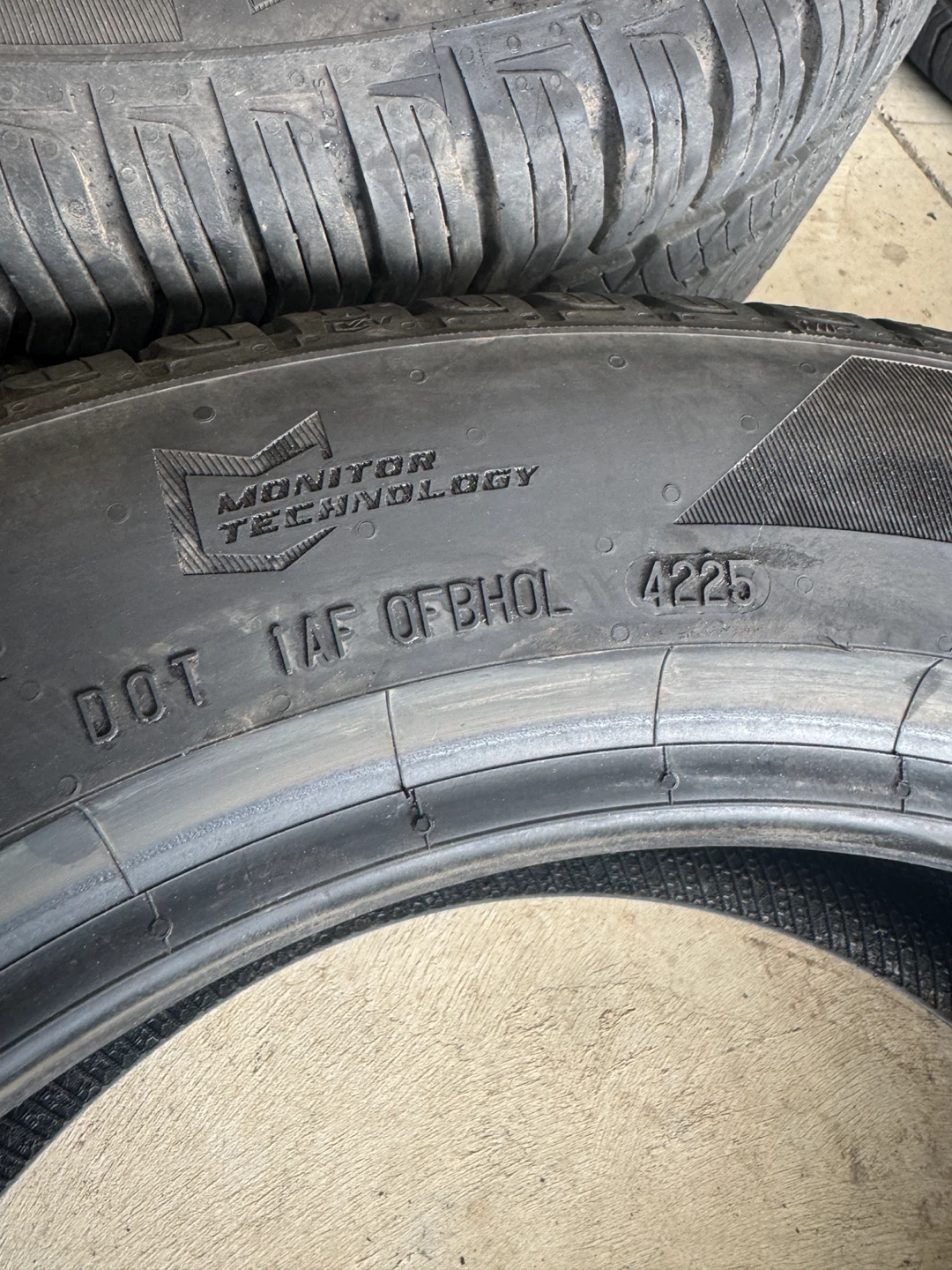 205/55r16 general evertrek gt set of 4 tires (dot 4225) - photo 4