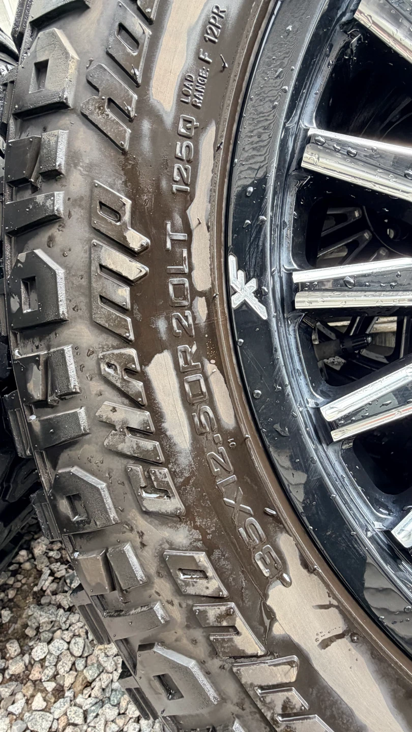 Set of 4 xf offroad  Wheels and Tires - photo 4