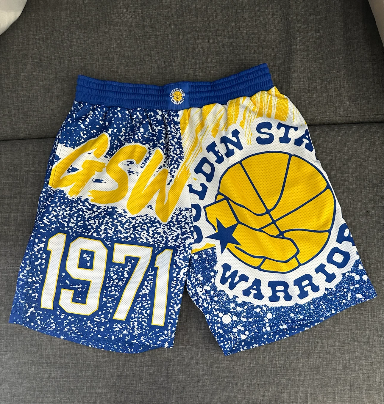 Mitchell & Ness Golden State Warriors 1971 Shorts