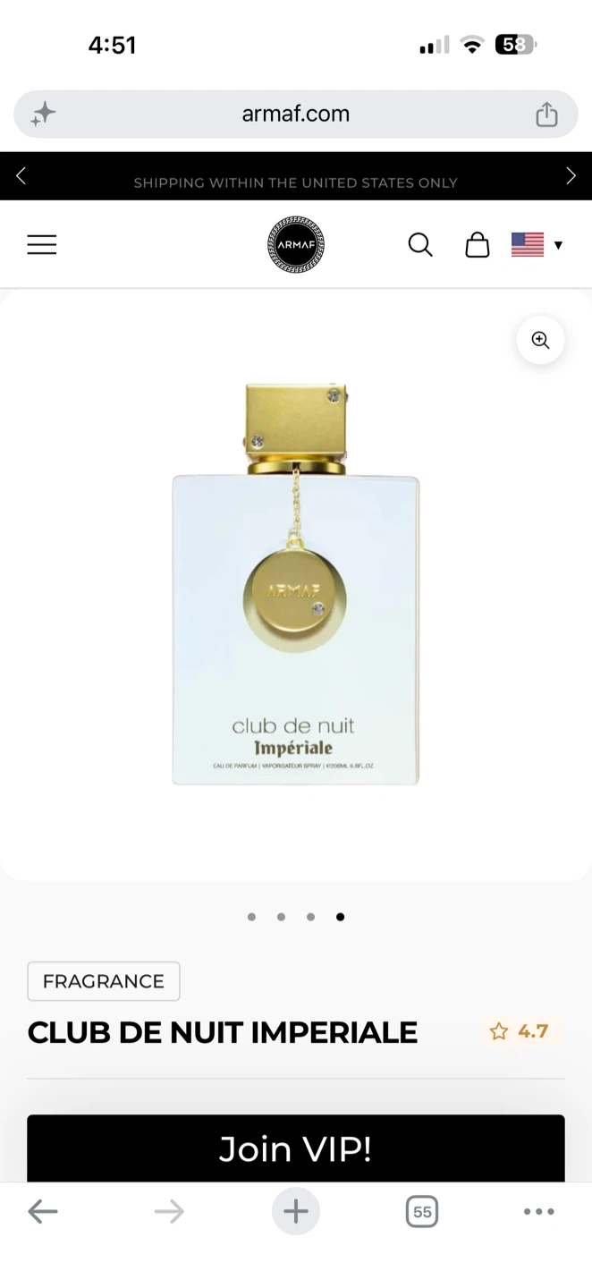 Armaf Club de Nuit Impériale Eau de Parfum 3.4oz