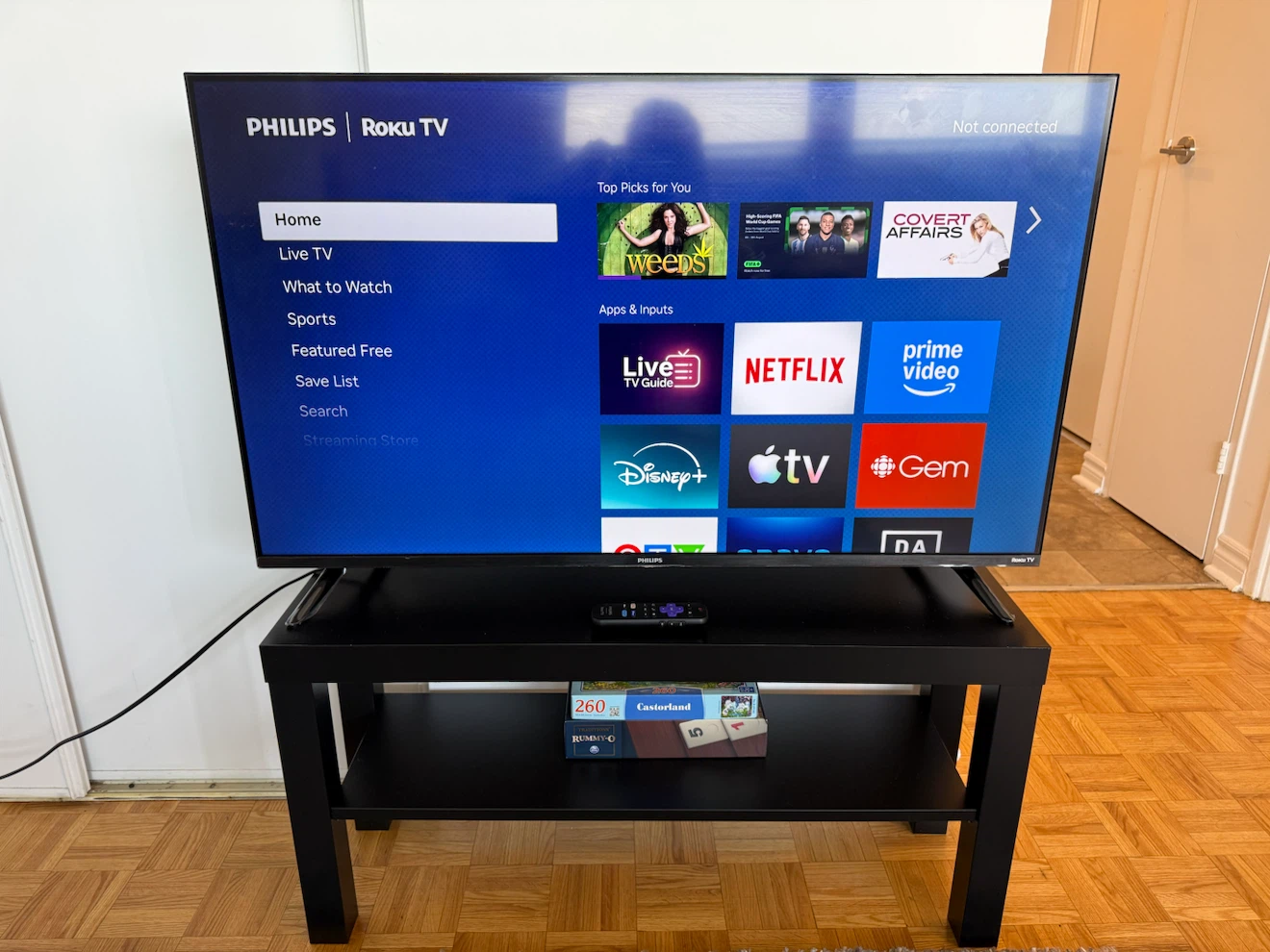 Philips 43" Roku TV 4K UHD 673 Series