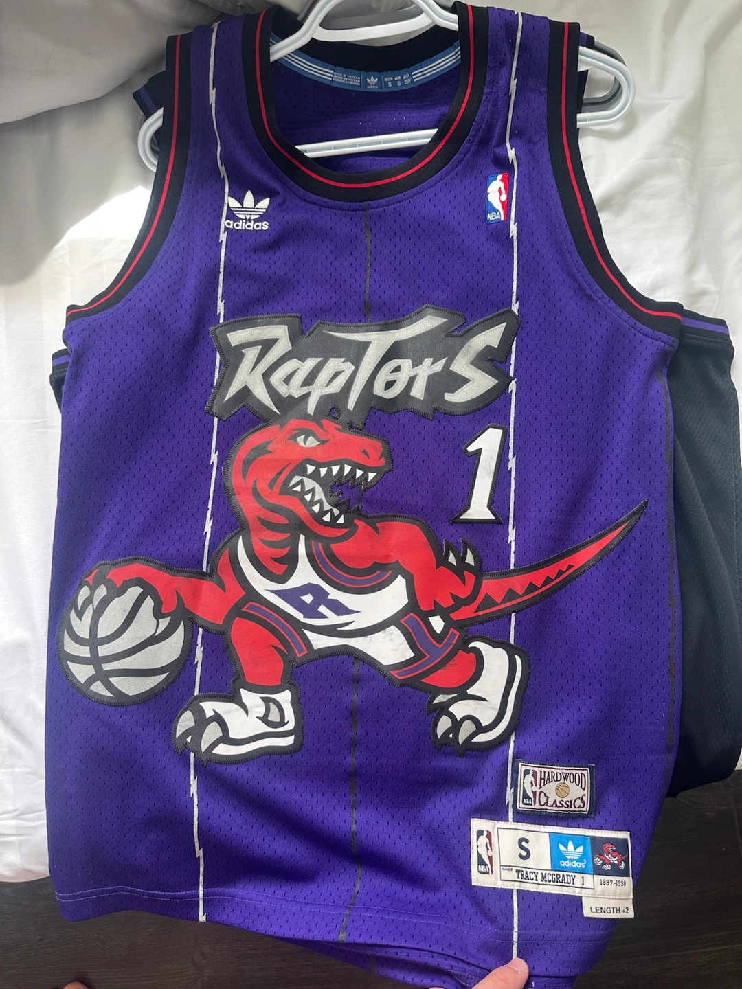 Adidas Toronto Raptors Tracy McGrady #1 Jersey