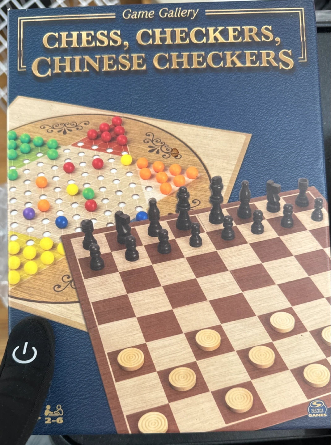 Game Gallery Chess, Checkers, and Chinese Checkers Board Game