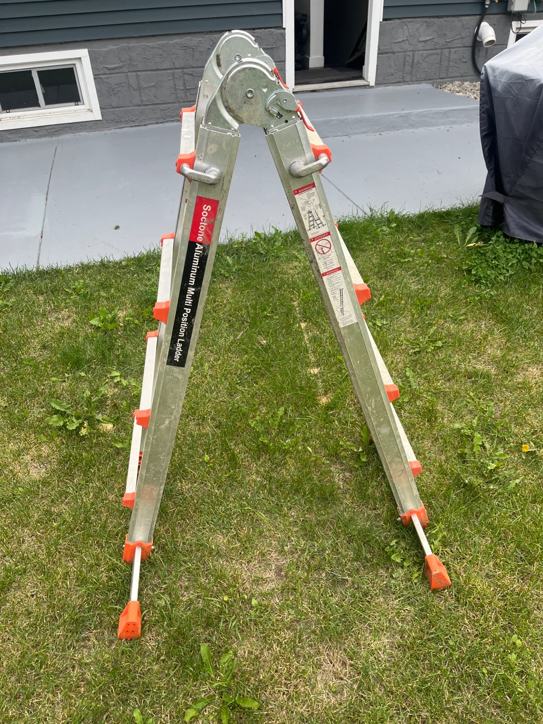 Sotone Aluminum Multi Position Ladder