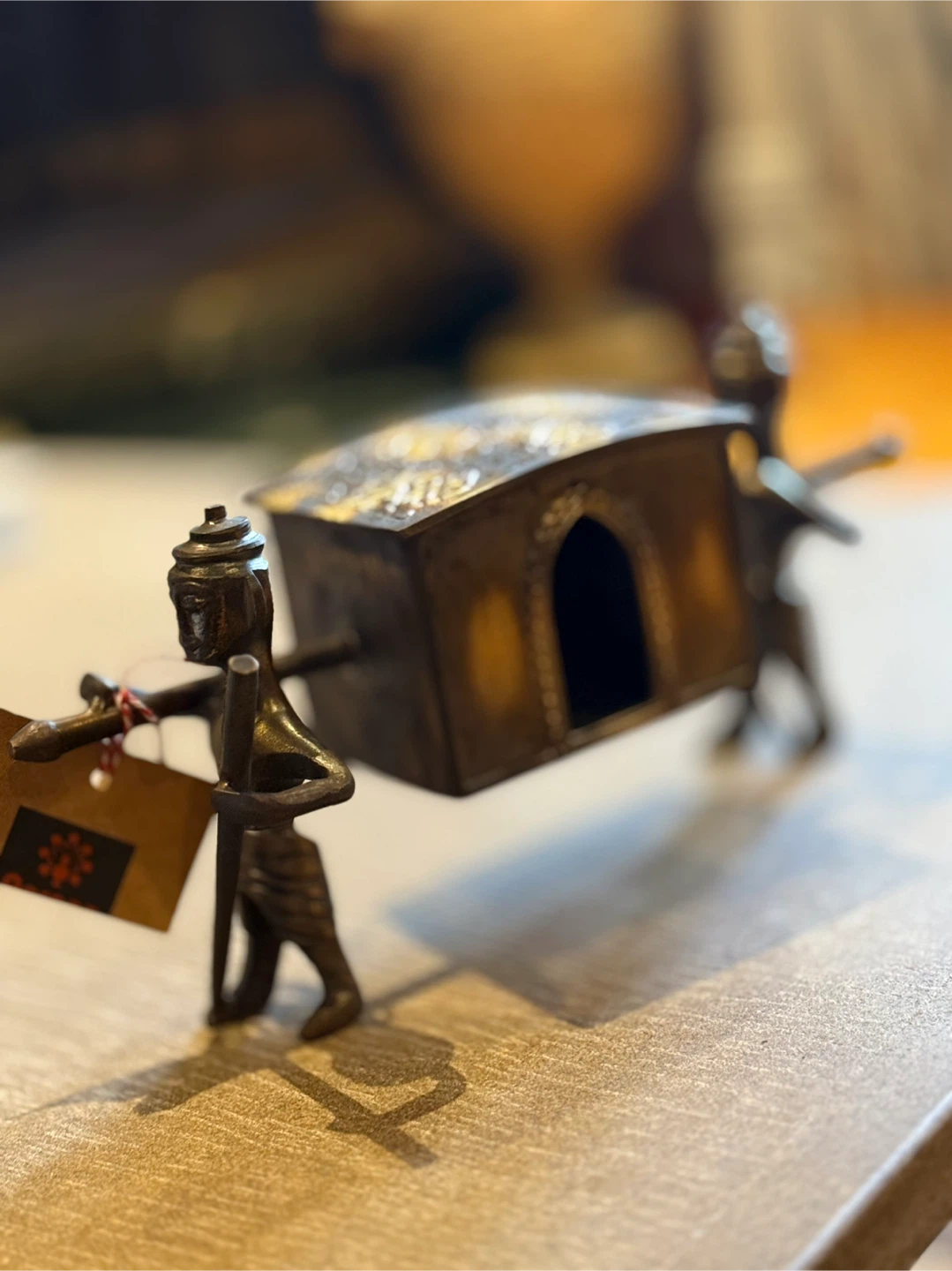 Indian Decorative Palanquin Figurine - photo 2