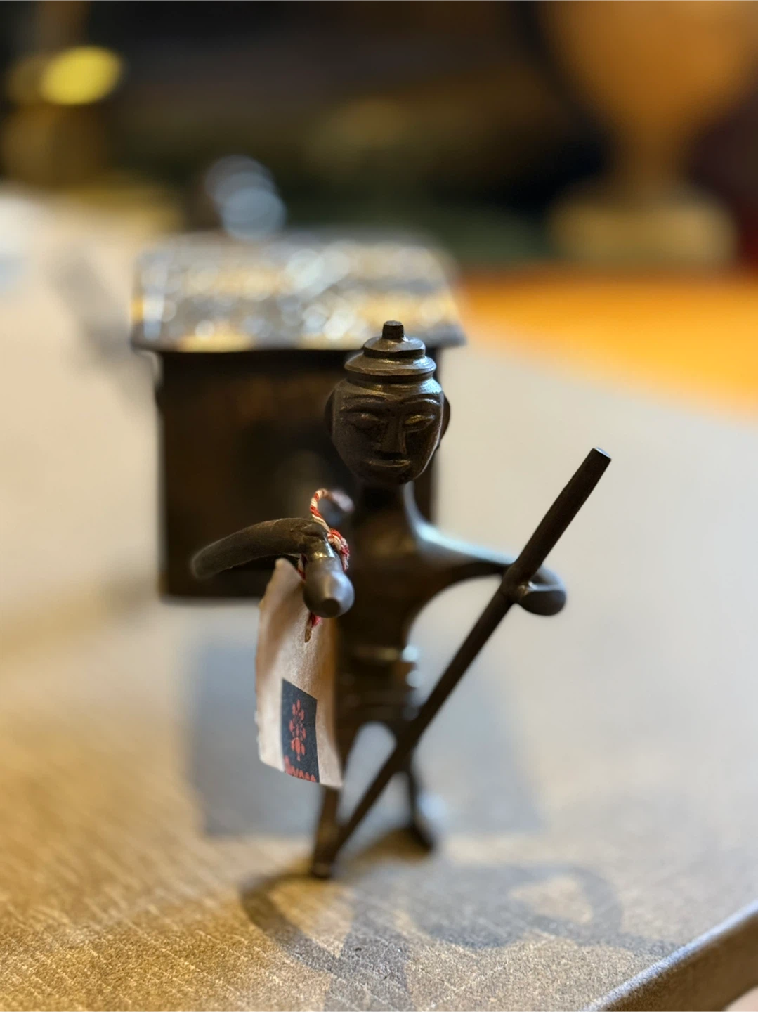 Indian Decorative Palanquin Figurine - photo 3