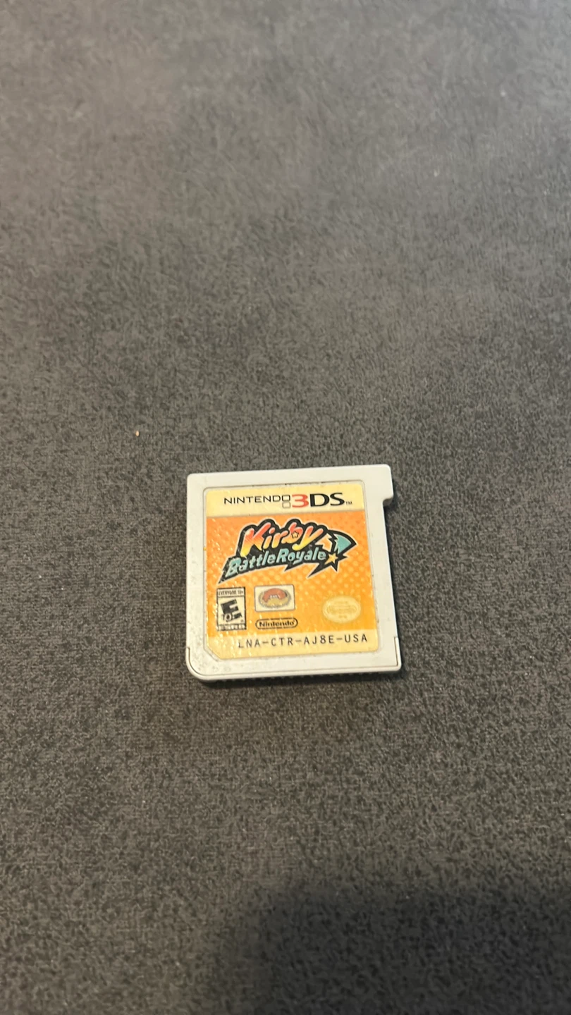 Nintendo 3DS Kirby Battle Royale Game Cartridge