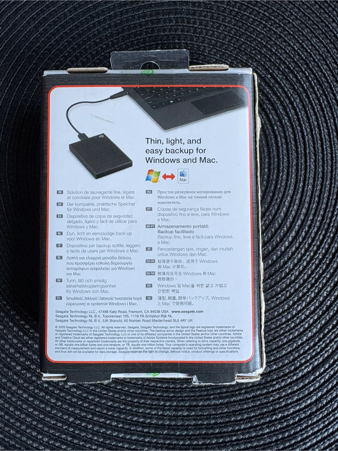 Seagate One Touch 2TB HDD Portable External Hard Drive - photo 2